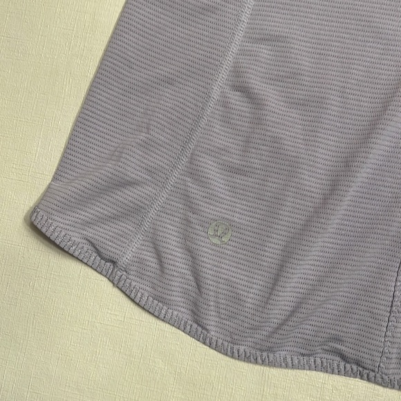 10. Lululemon Run: Fast Track Short Sleeve Purple - Picture 6 of 7